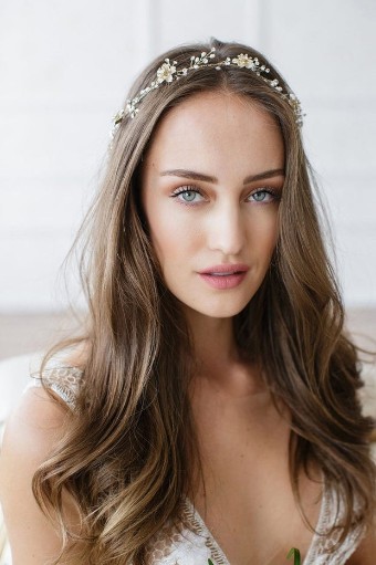 Brides & Hairpins Atiena Style 126 #2 Gold thumbnail