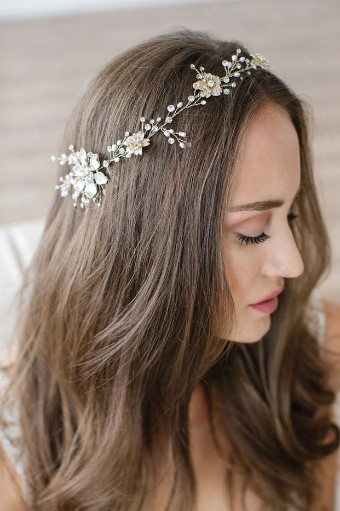 Brides & Hairpins Atiena Style 126 #1 Gold thumbnail