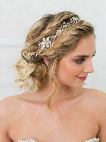 Brides & Hairpins Atiena Style 126 #4 Gold thumbnail