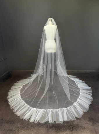 Sara Gabriel Leo Veil #0 default Pale Ivory thumbnail