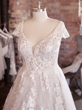 Sottero and Midgley Valona Sleeves - Sottero & Midgley Valona Sleeves - Sottero & Midgley #0 default Ivory thumbnail