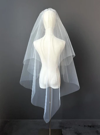 Sara Gabriel Betty Veil $0 default Diamond White thumbnail