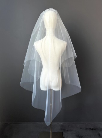 Sara Gabriel Betty Veil #0 default Diamond White thumbnail