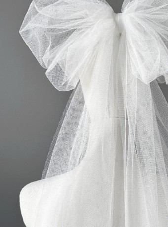 Sara Gabriel Audra Veil #0 default Pale Ivory thumbnail