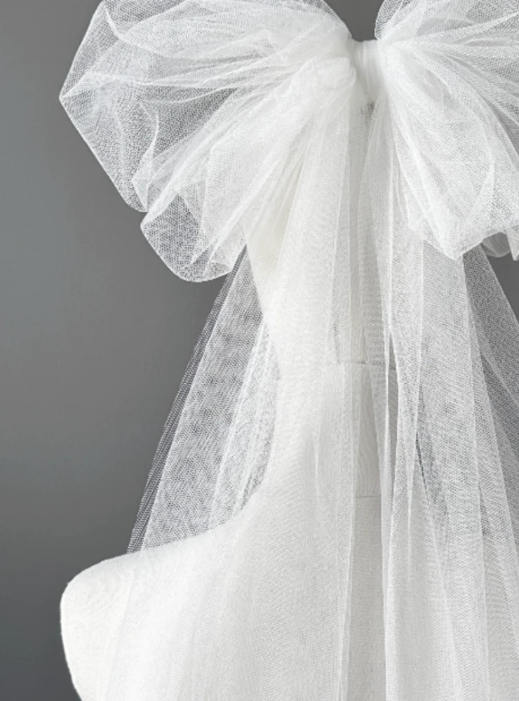 Sara Gabriel Audra Veil #0 default Pale Ivory picture