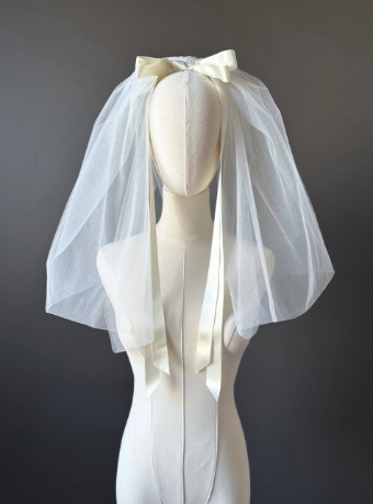 Sara Gabriel Lana Veil #1 Pale Ivory thumbnail