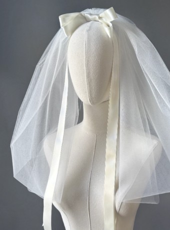 Sara Gabriel Lana Veil #0 default Pale Ivory thumbnail