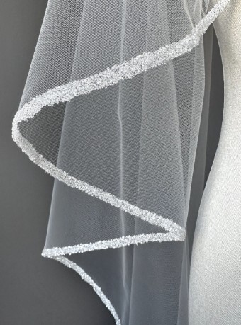 Sara Gabriel Olivia Veil #0 default Diamond White thumbnail