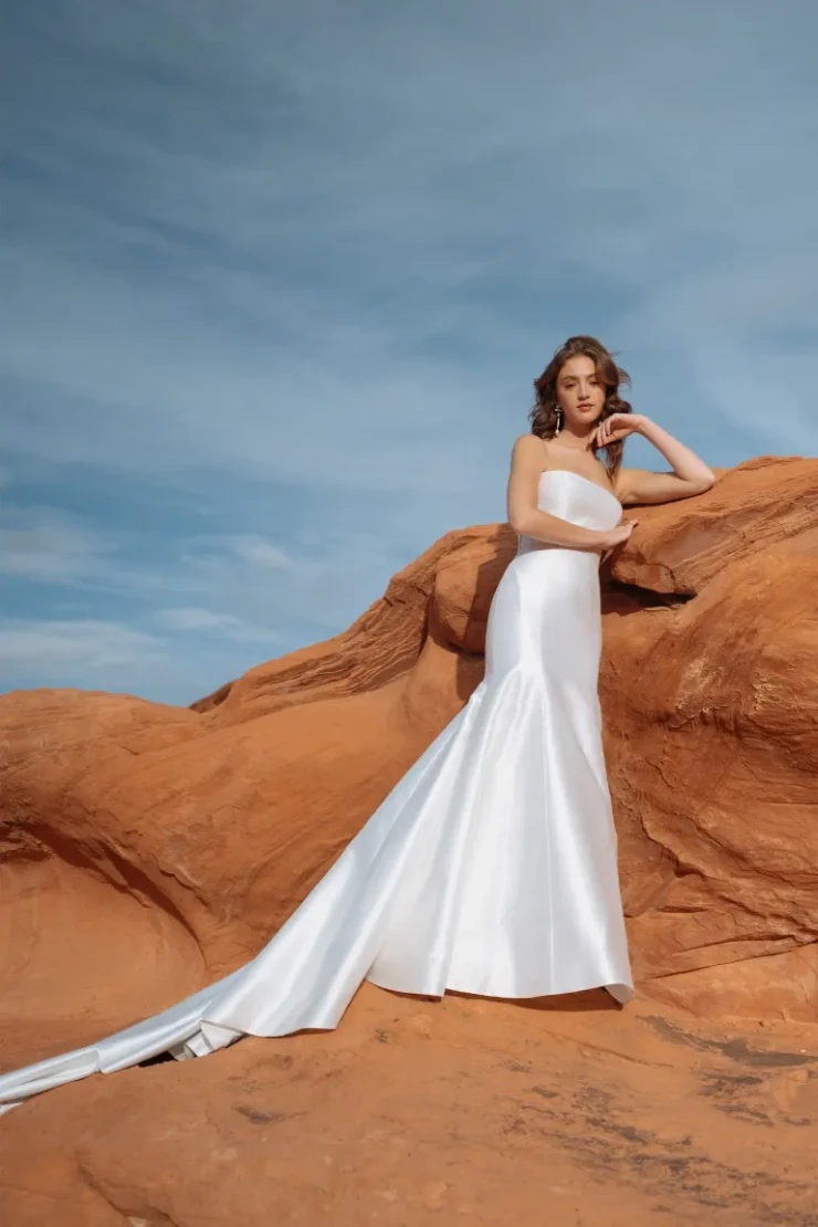 Jenny Yoo Lucia 12423B #1 Ivory picture