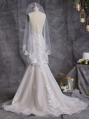 Sottero and Midgley Dove Fingertip Veil - Sottero & Midgley Dove Fingertip Veil - Sottero & Midgley #0 default All Ivory thumbnail