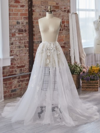 Sottero and Midgley Stacey Overskirt - YYOS0+22SC012000 - Sottero & Midgley Stacey Overskirt - YYOS0+22SC012000 - Sottero & Midgley #2 Diamond White thumbnail