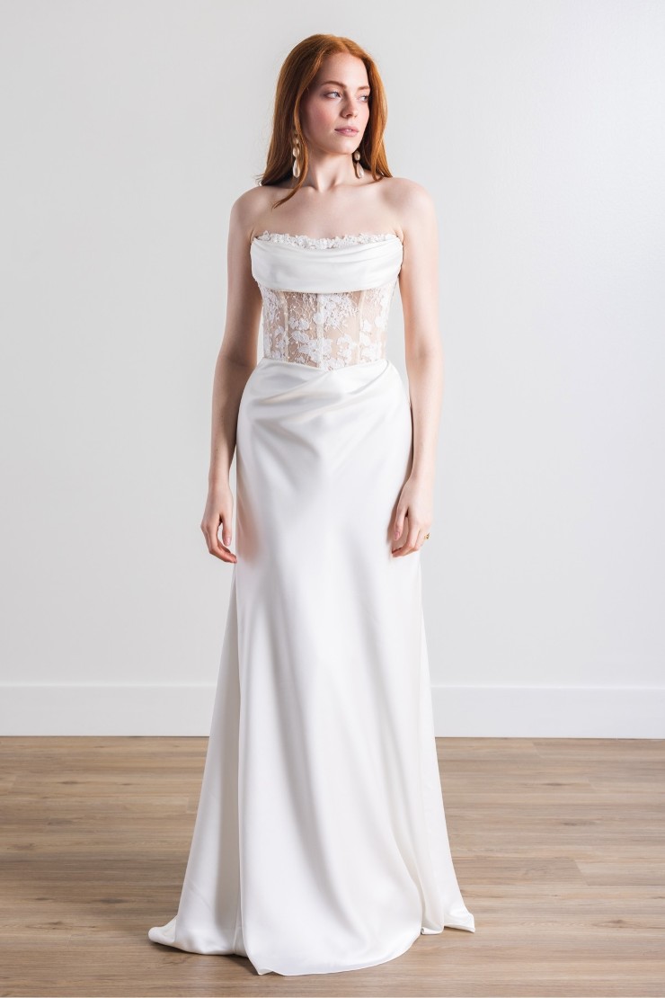 Willowby Rowan Unlined 54406 #0 default Ivory picture