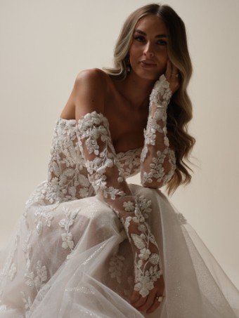 Sottero and Midgley Jenascia Detachable Sleeves - Sottero and Midgley - YYDS0+25SW365000 Jenascia Detachable Sleeves - Sottero and Midgley - YYDS0+25SW365000 #0 default Ivory thumbnail