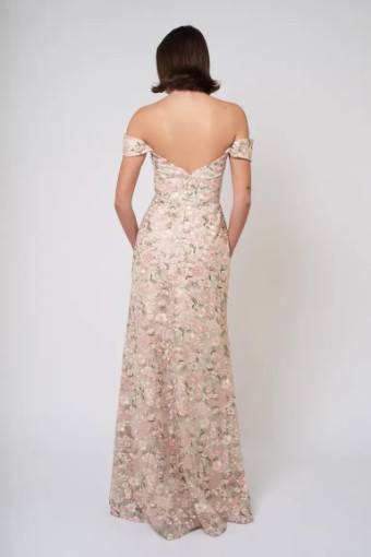Jenny Yoo Reina Ophelia Embroidery 22463 #1 Blush Multi thumbnail