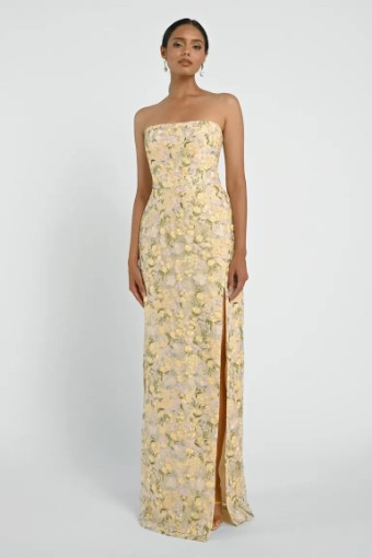 Jenny Yoo Mercy Ophelia Embroidery 224610 #0 default Ophelia Buttercup Multi thumbnail