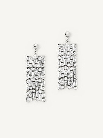 Olive & Piper Whitney Earrings $0 default Silver thumbnail