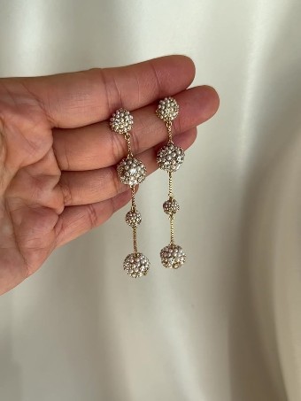 Olive & Piper Lavina Earrings $1 Gold thumbnail