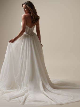 Maggie Sottero Evan 25MC317B01 #2 Ivory (gown with Natural Illusion) thumbnail