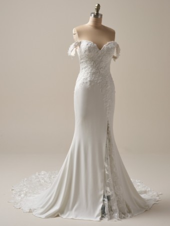 Rebecca Ingram Adeline 25RK278A01 #11 default Ivory (gown with Natural Illusion) thumbnail