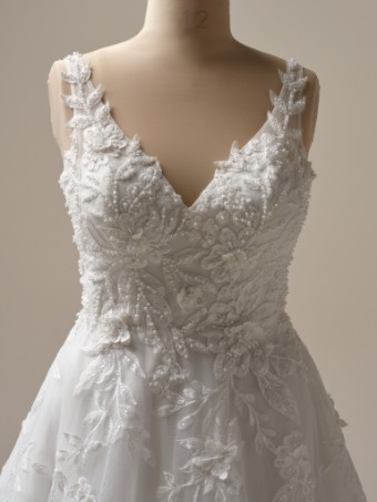 Maggie Sottero Magnolia 25MK299A01 #9 Ivory over Blush (gown with Ivory Illusion) thumbnail