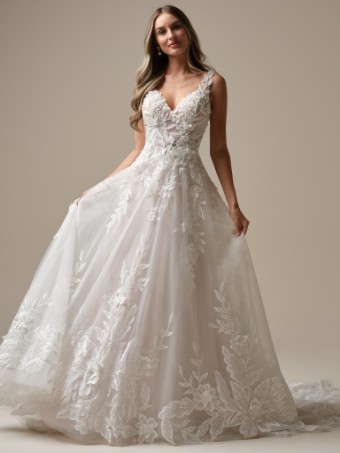 Maggie Sottero Magnolia 25MK299A01 #0 default Ivory over Blush (gown with Ivory Illusion) thumbnail