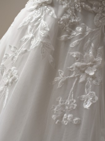 Maggie Sottero Magnolia 25MK299A01 #12 Ivory over Blush (gown with Ivory Illusion) thumbnail