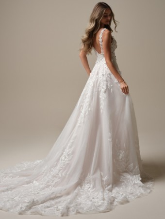 Maggie Sottero Magnolia 25MK299A01 #4 Ivory over Blush (gown with Ivory Illusion) thumbnail