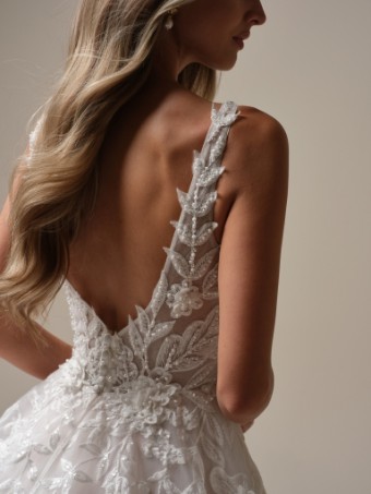 Maggie Sottero Magnolia 25MK299A01 #3 Ivory over Blush (gown with Ivory Illusion) thumbnail