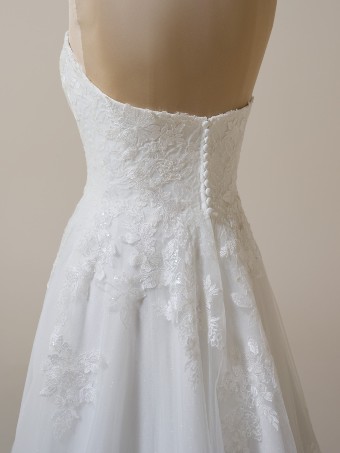 Rebecca Ingram Jalissa 25RC318B01 $15 Ivory over Blush (gown with Ivory Illusion) thumbnail