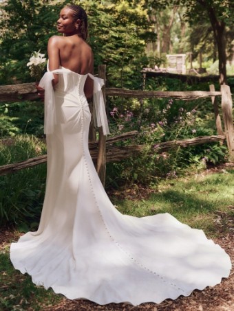 Maggie Sottero Jace 25MS339A01 #2 Ivory (gown with Natural Illusion) thumbnail