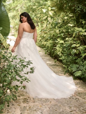 Rebecca Ingram Ventura 24RS179A01 #3 Ivory/ Silver Accent over Soft Blush thumbnail