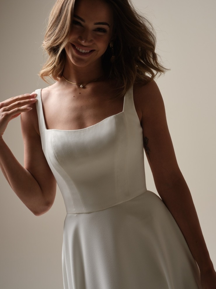 Rebecca Ingram Olivianna Marie (Straight Waist) - 25RS309B01 - Rebecca Ingram Olivianna Marie (Straight Waist) - 25RS309B01 - Rebecca Ingram #1 All Ivory picture