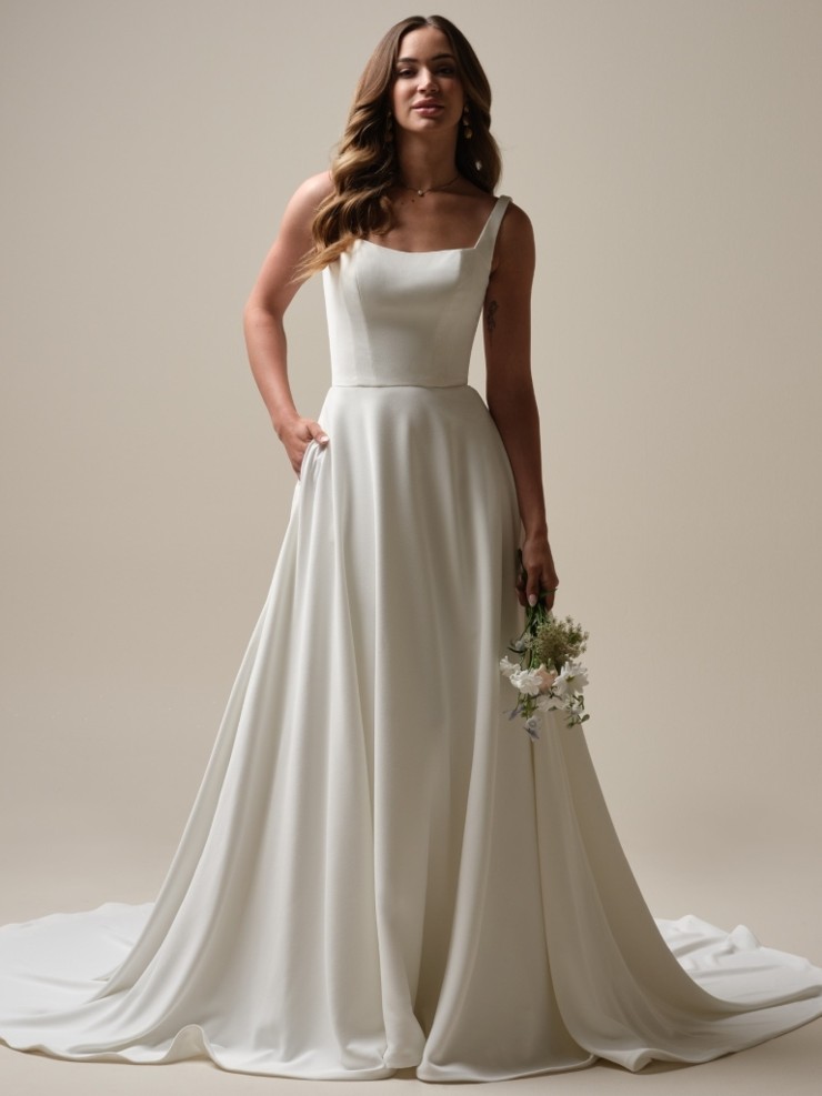 Rebecca Ingram Olivianna Marie (Straight Waist) - 25RS309B01 - Rebecca Ingram Olivianna Marie (Straight Waist) - 25RS309B01 - Rebecca Ingram #0 default All Ivory picture