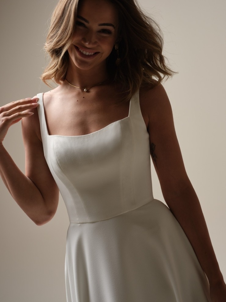 Rebecca Ingram Olivianna Marie (Straight Waist) - 25RS309B01 - Rebecca Ingram Olivianna Marie (Straight Waist) - 25RS309B01 - Rebecca Ingram #1 All Ivory picture