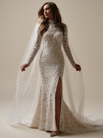 Sottero and Midgley Holland 25SK344A01 #4 Ivory over Soft Nude (gown with Natural Illusion) thumbnail