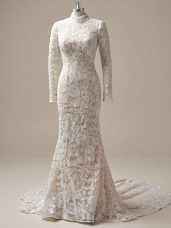 Sottero and Midgley Holland 25SK344A01 #9 Ivory over Soft Nude (gown with Natural Illusion) thumbnail