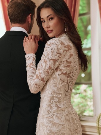 Sottero and Midgley Holland 25SK344A01 $3 Ivory over Soft Nude (gown with Natural Illusion) thumbnail