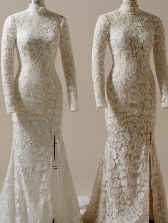 Sottero and Midgley Holland 25SK344A01 $12 default Ivory over Soft Nude (gown with Natural Illusion) thumbnail
