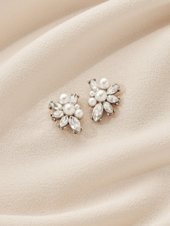 Olive & Piper Sunny Earrings #1 Silver thumbnail
