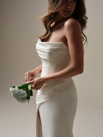Rebecca Ingram Kailani 25RB343A01 $3 Ivory (gown with Natural Illusion) thumbnail