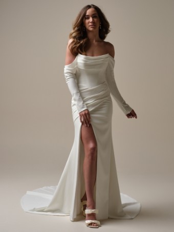 Rebecca Ingram Kailani 25RB343A01 #4 Ivory (gown with Natural Illusion) thumbnail