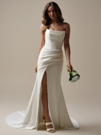 Rebecca Ingram Kailani 25RB343A01 #0 default Ivory (gown with Natural Illusion) thumbnail