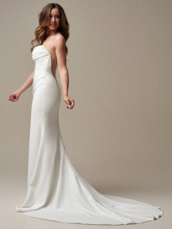 Rebecca Ingram Kailani 25RB343A01 #2 Ivory (gown with Natural Illusion) thumbnail