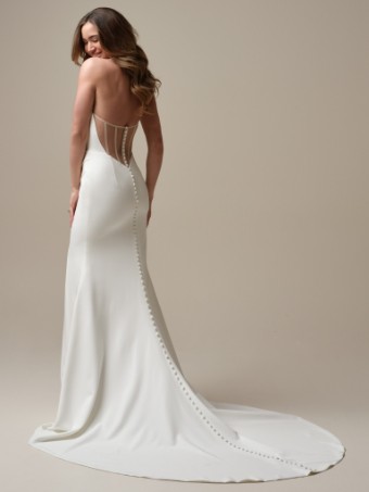Rebecca Ingram Kailani 25RB343A01 #1 Ivory (gown with Natural Illusion) thumbnail