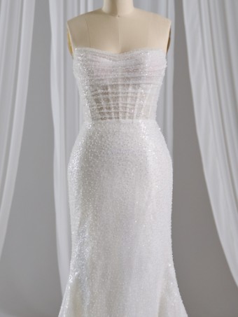 Maggie Sottero Drew 23MB724A01 #5 Ivory over Blush (gown with Ivory Illusion) thumbnail