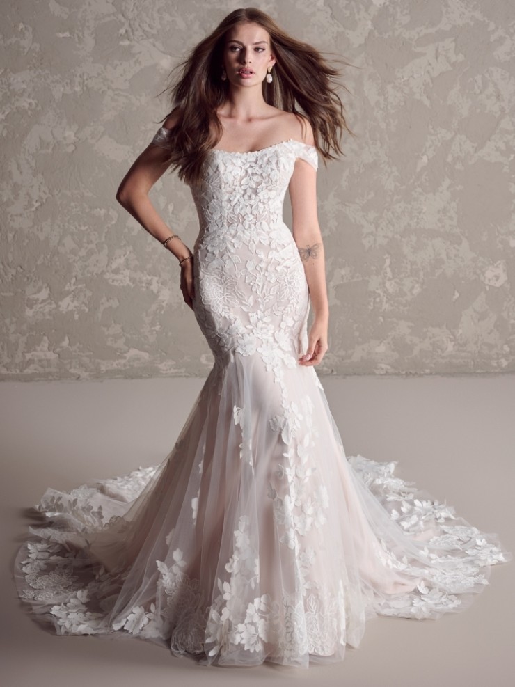 Maggie Sottero Cambria 24MS242A01 #0 default Ivory over Blush (gown with natural illusion picture