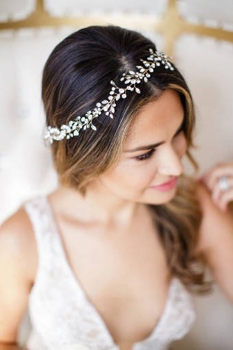 Brides & Hairpins Bianca Halo #1 Silver thumbnail