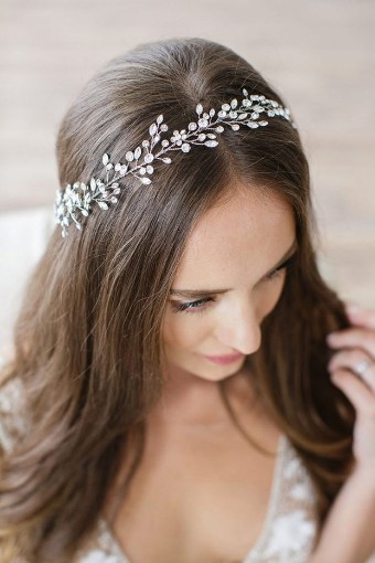Brides & Hairpins Bianca Halo #0 default Silver thumbnail