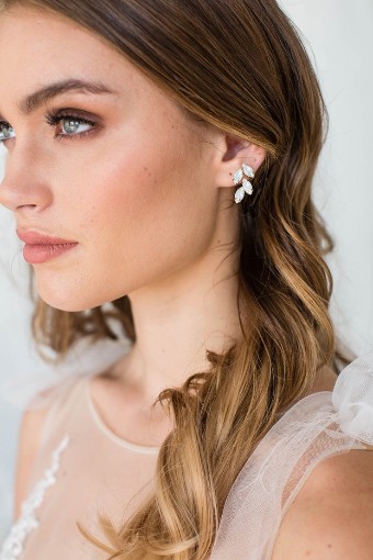 Brides & Hairpins Ashton Earrings #2 Silver thumbnail