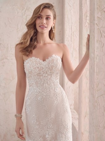 Maggie Sottero Lennon 22MC913A01 #12 All Ivory thumbnail